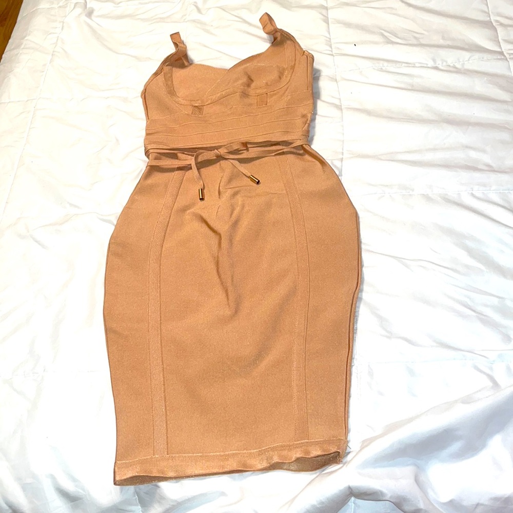 Beige dress